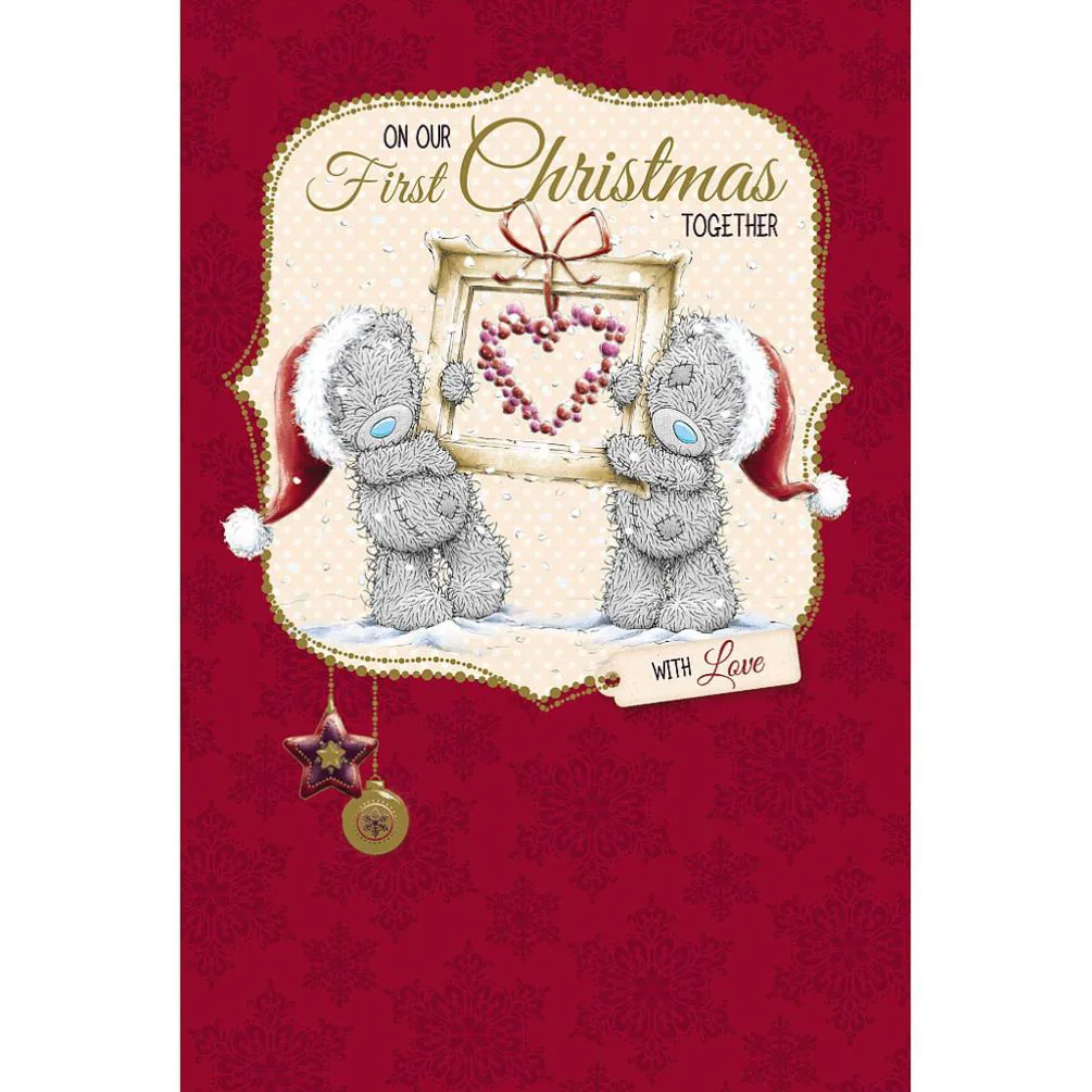 Our 1st Xmas Together Me to You Bear Christmas Card