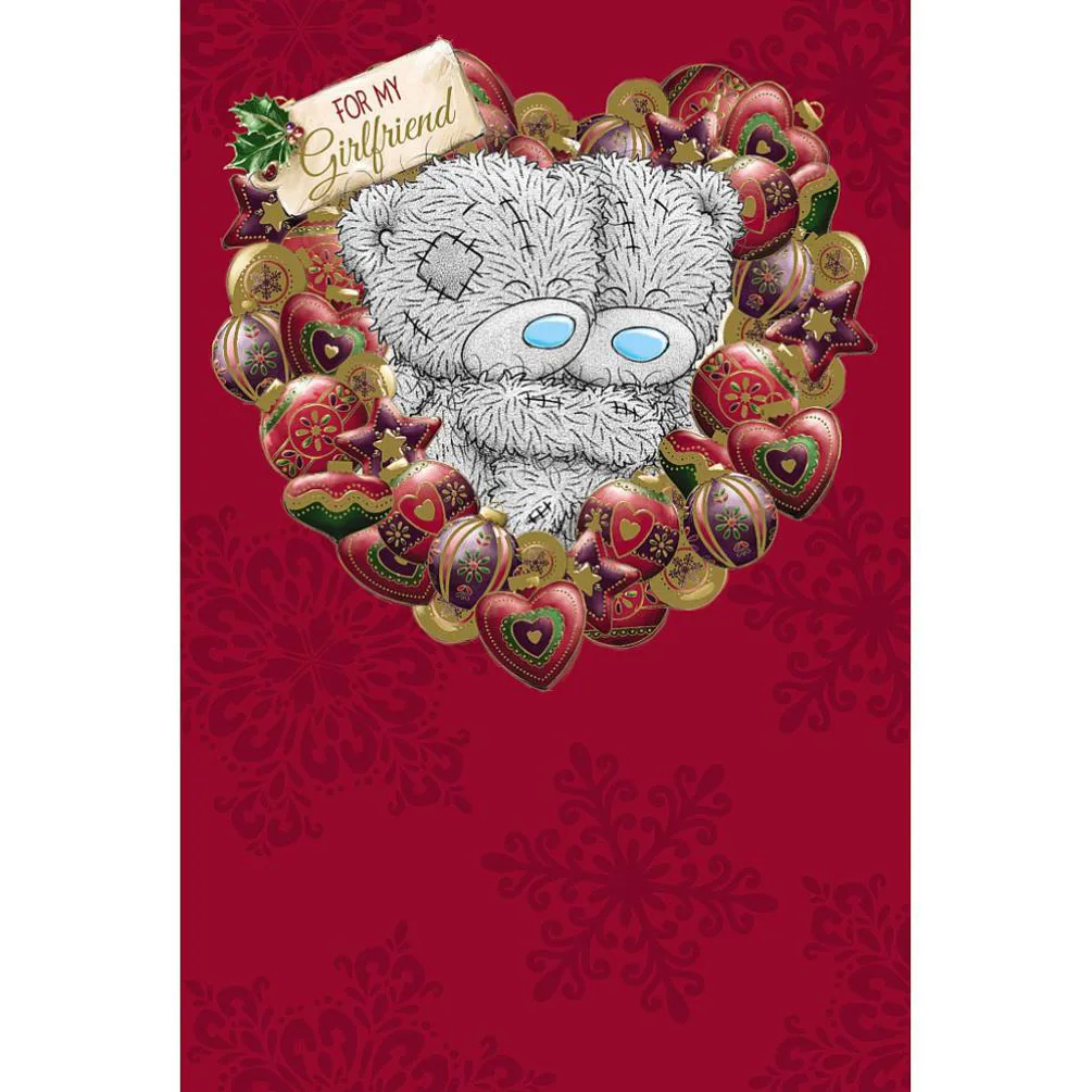 Girlfriend Me to You Bear Christmas Card