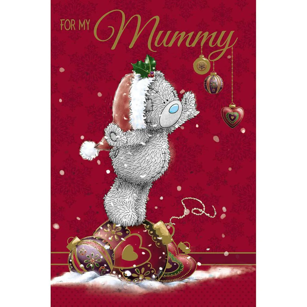Mummy Me to You Bear Christmas Card