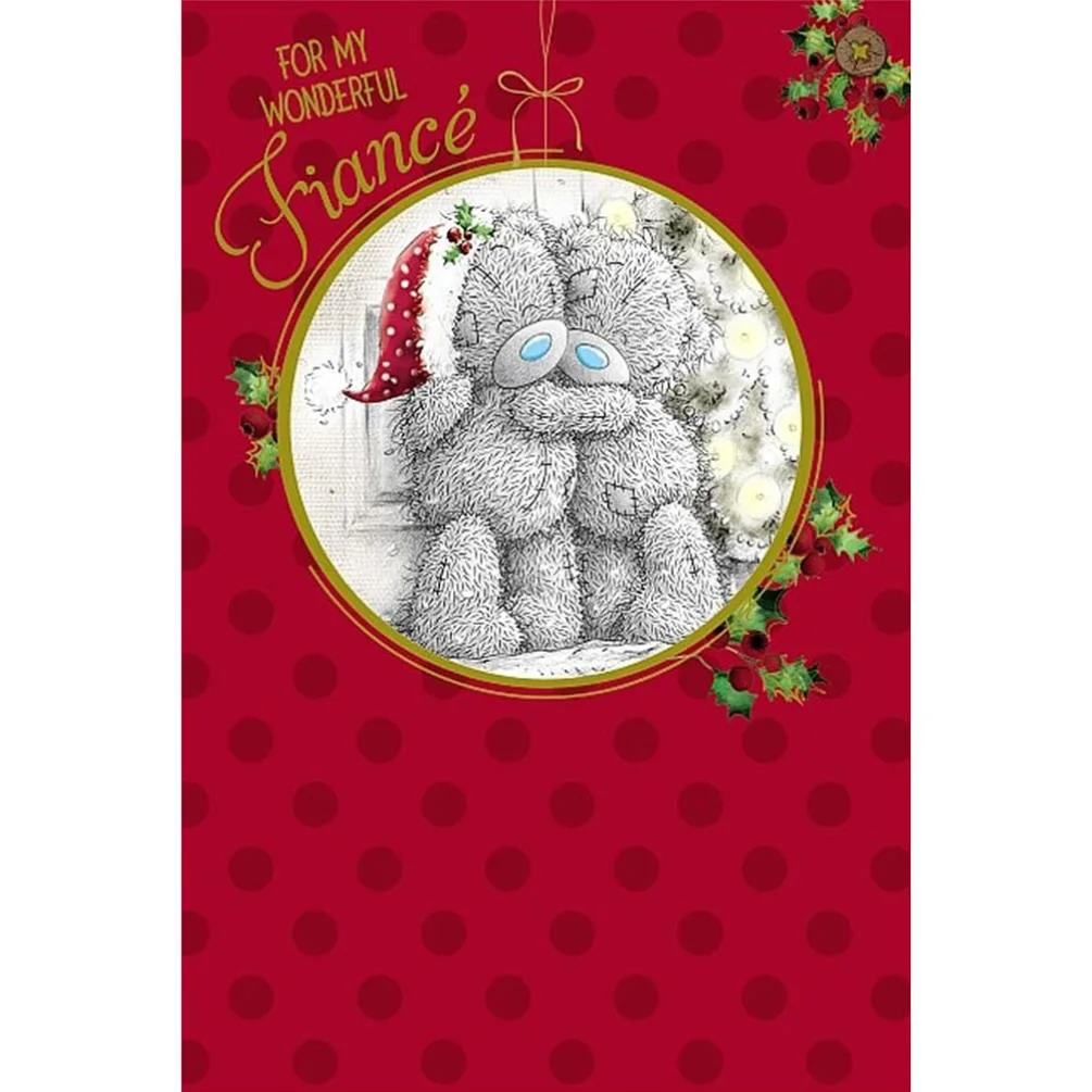 Wonderful Fiance Me to You Bear Christmas Card