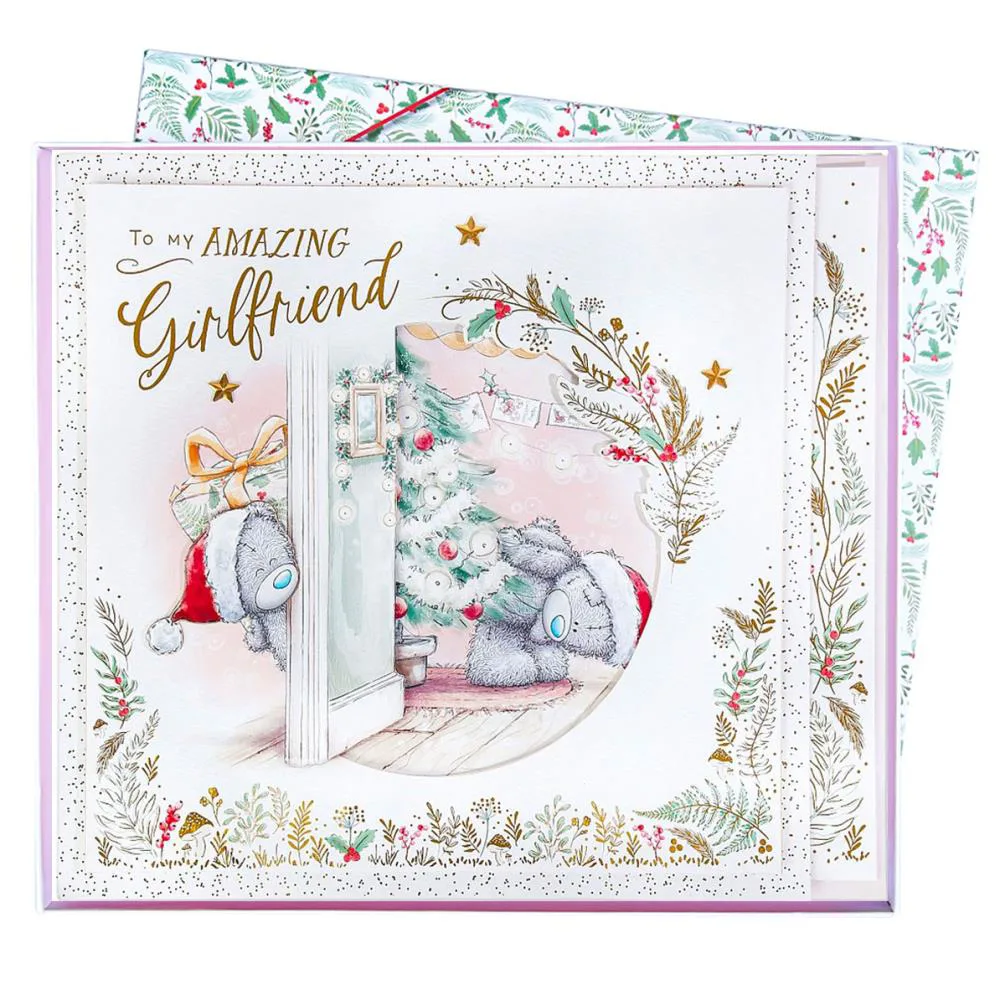 Amazing Girlfriend Me to You Bear Giant Boxed Christmas Card