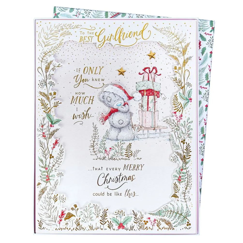 To The Best Girlfriend Me to You Bear Boxed Christmas Card