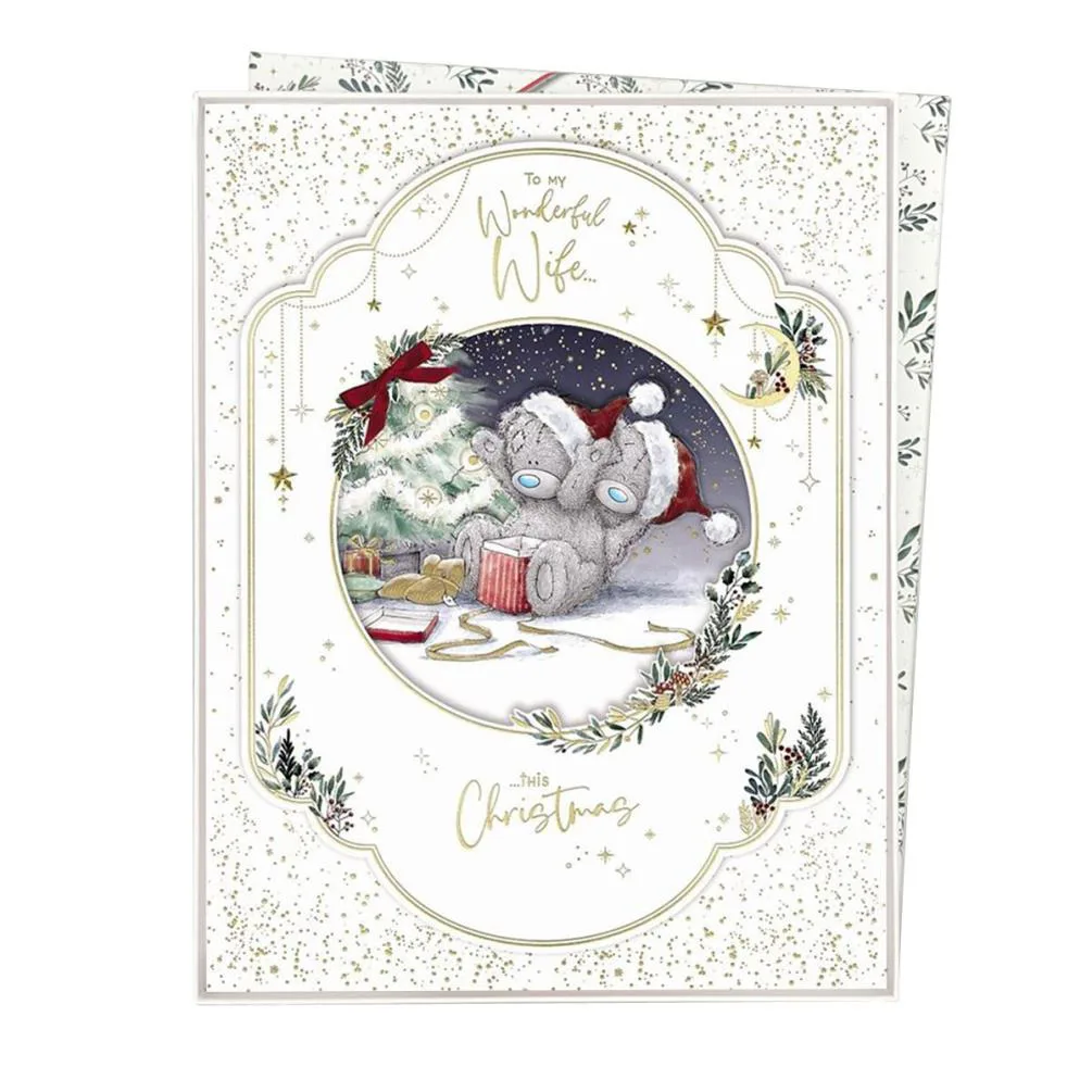 Wonderful Wife Me to You Bear Boxed Christmas Card