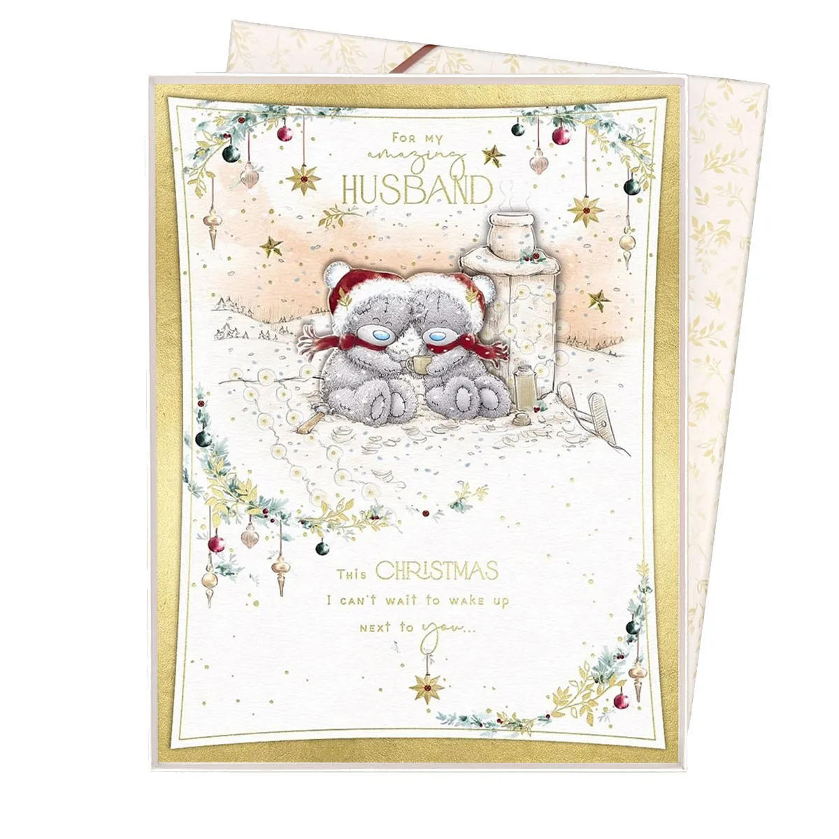 Amazing Husband Me to You Bear Boxed Christmas Card