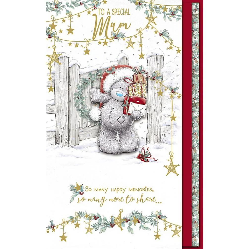 Special Mum Handmade Me to You Bear Christmas Card