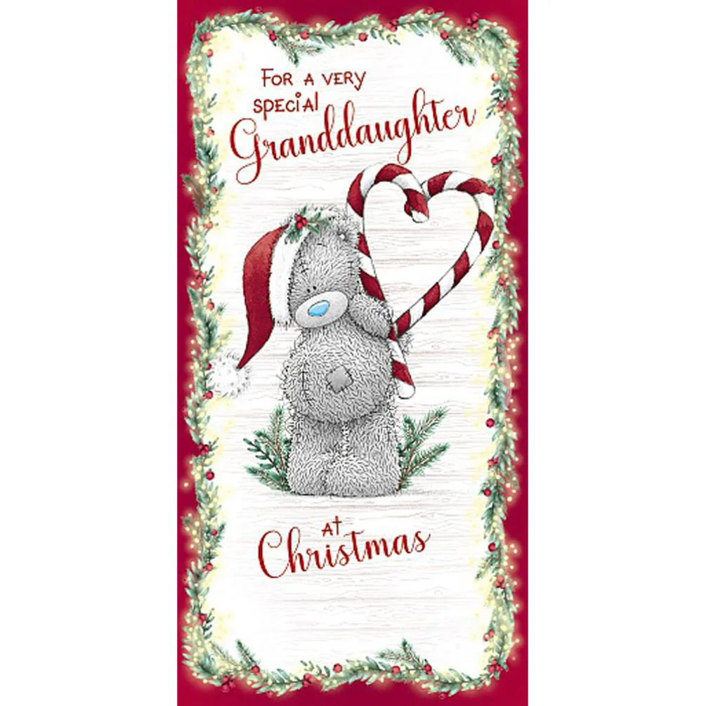 Granddaughter Me to You Bear Christmas Gift / Money Wallet
