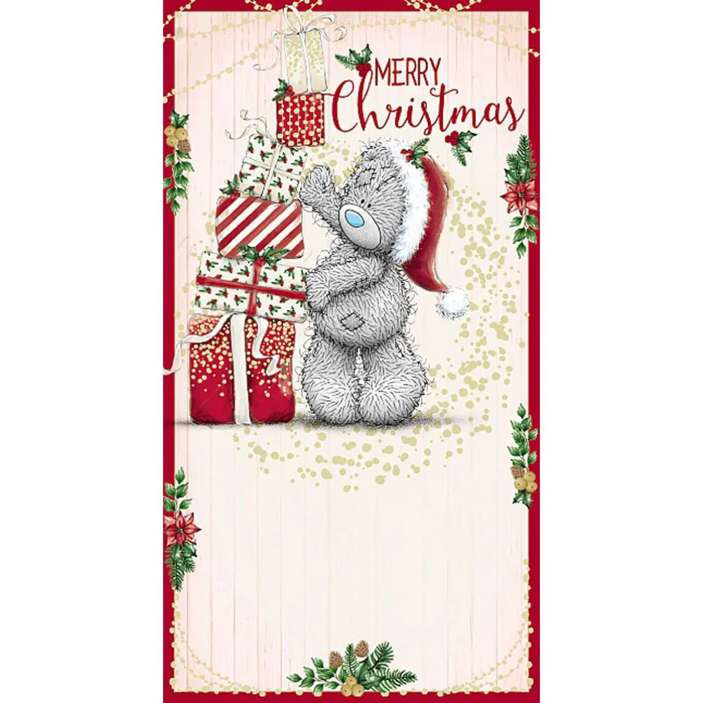 Merry Christmas Bear Stacking Gifts Me To You Bear Christmas Card