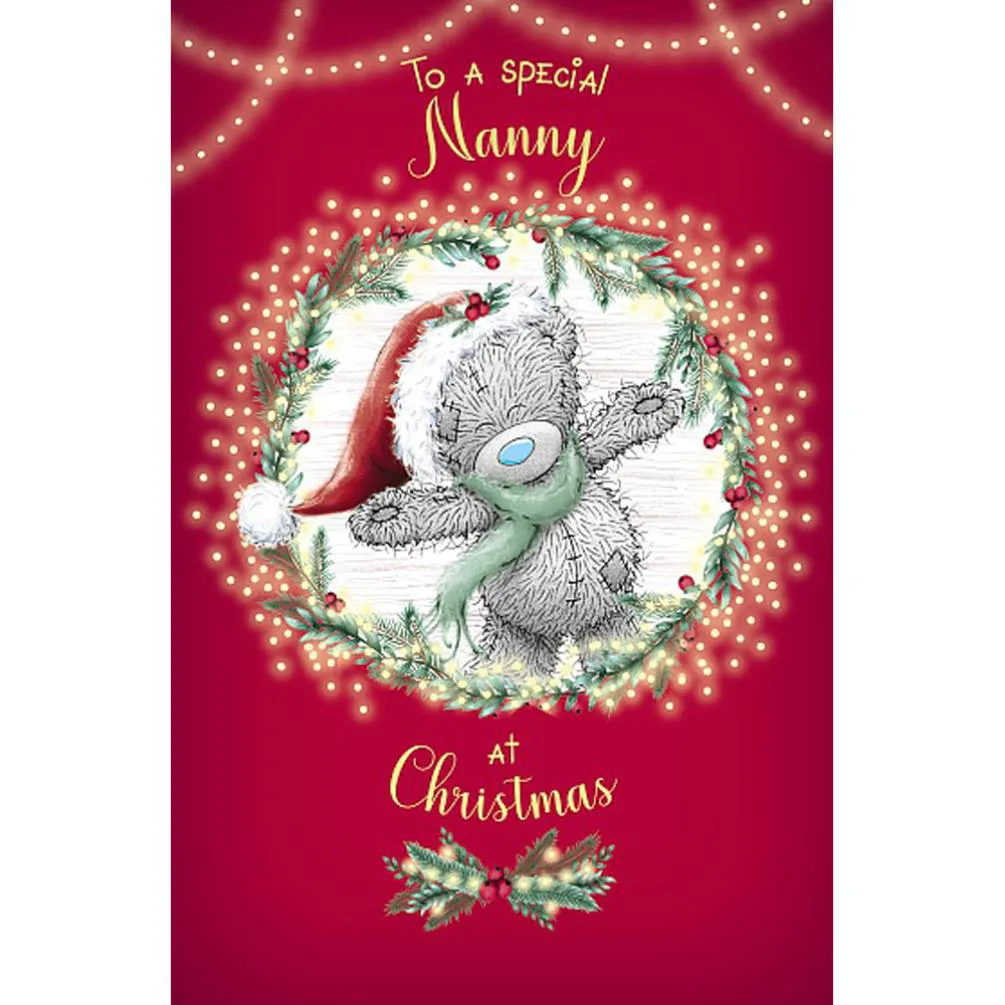 Special Nanny Me to You Bear Christmas Card