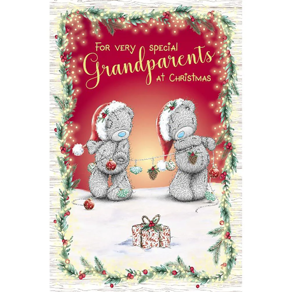 Special Grandparents Me to You Bear Christmas Card