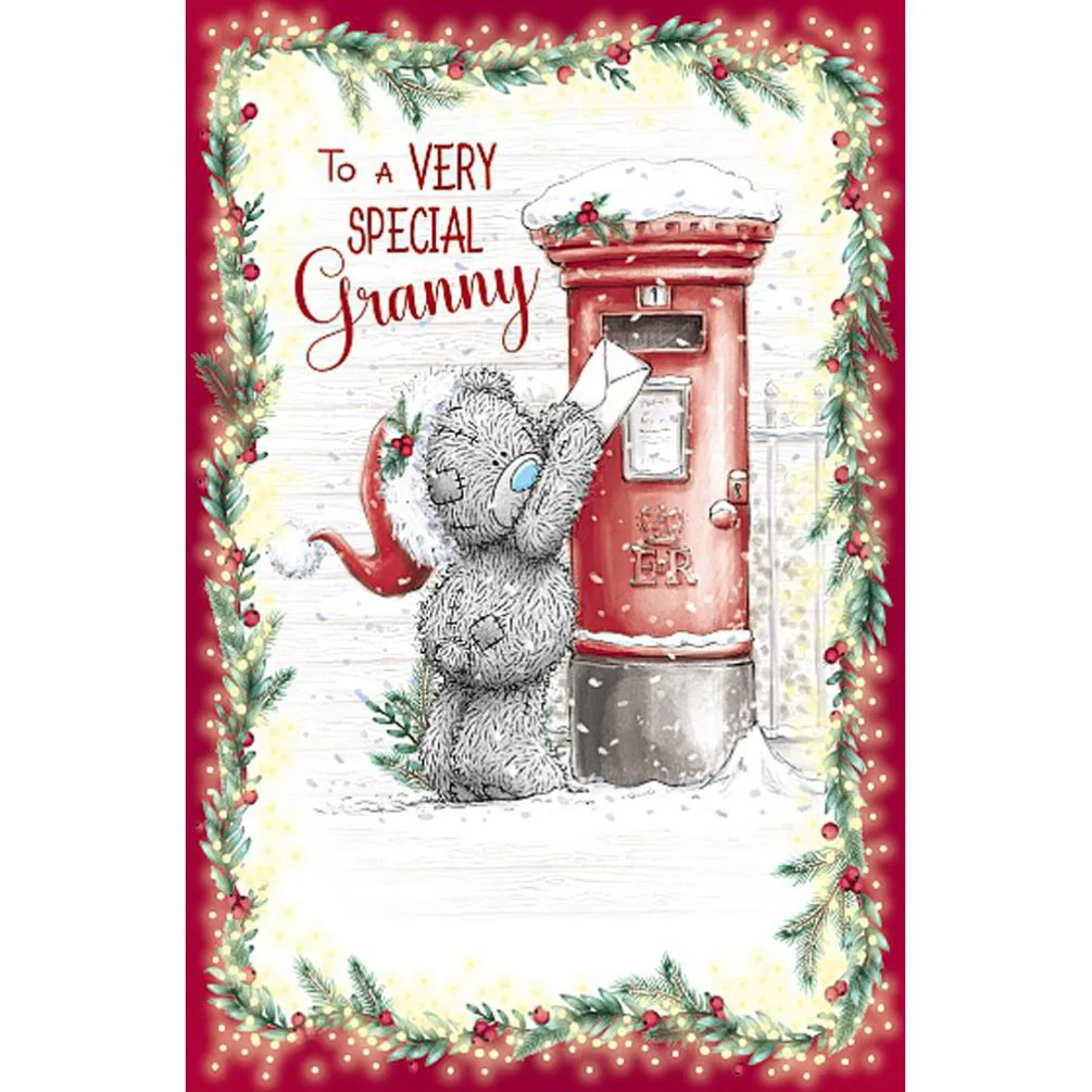 Special Granny Me to You Bear Christmas Card