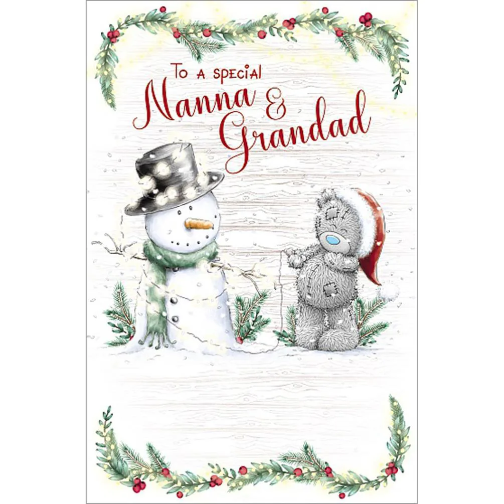 Nanna & Grandad Me to You Bear Christmas Card