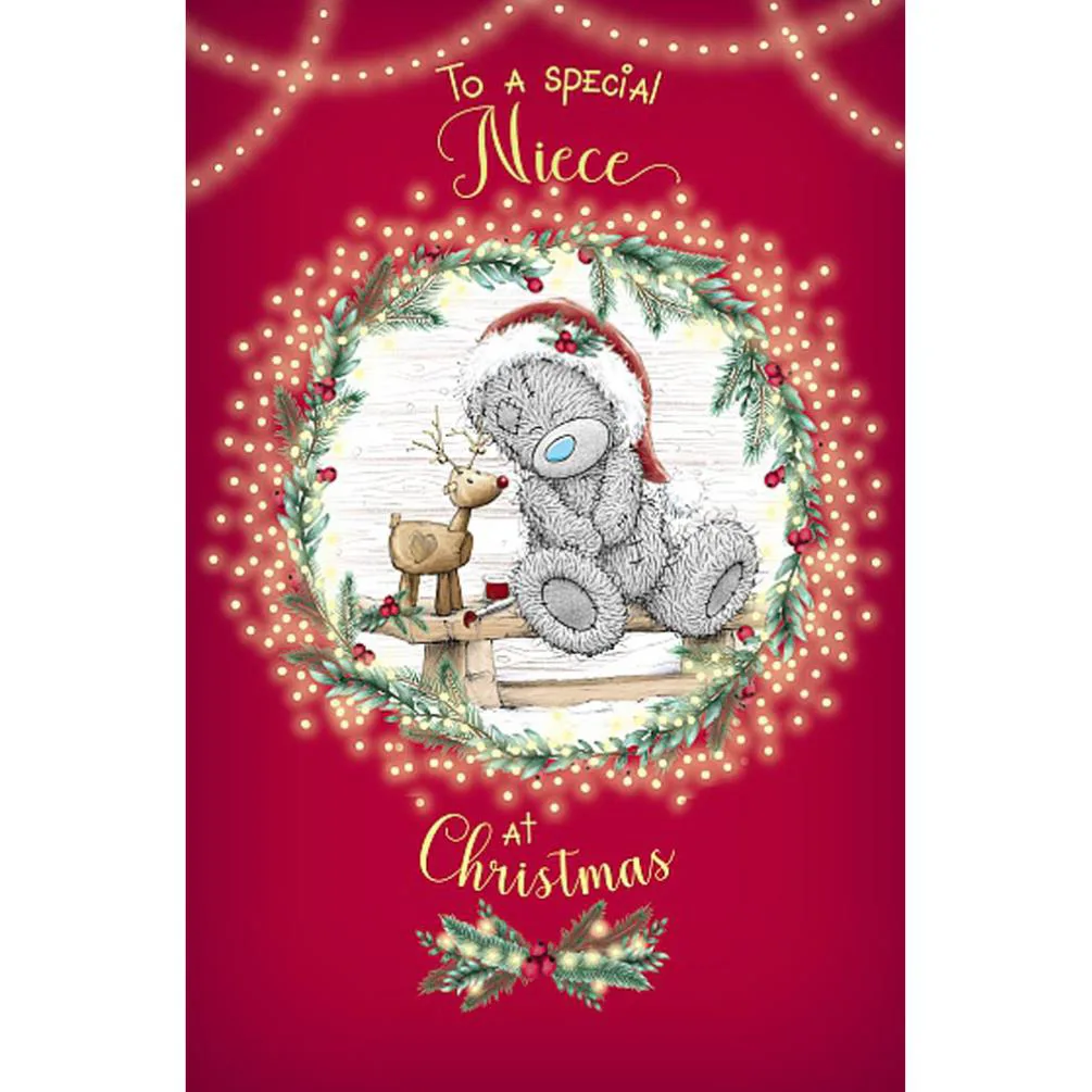 Special Niece Me to You Bear Christmas Card