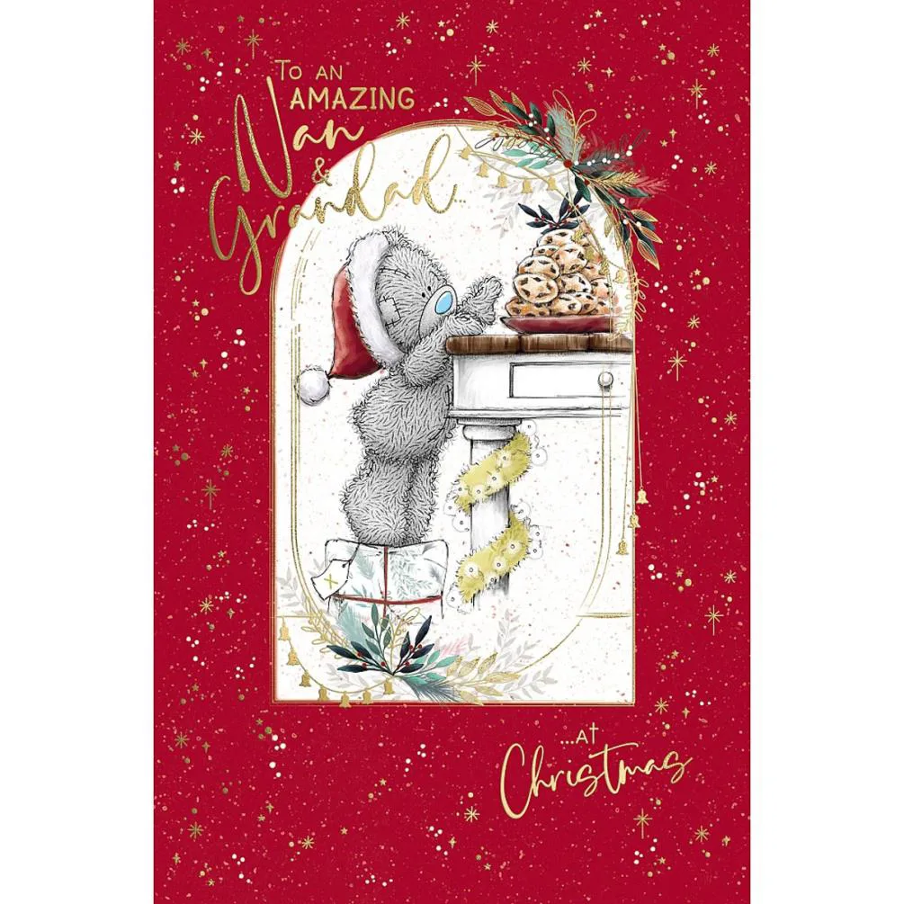 Nan & Grandad Me to You Bear Christmas Card
