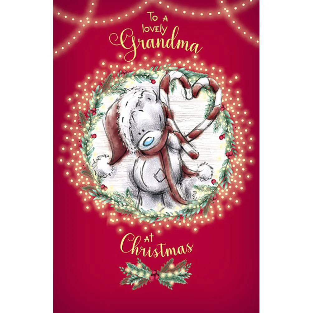 Lovely Grandma Me to You Bear Christmas Card