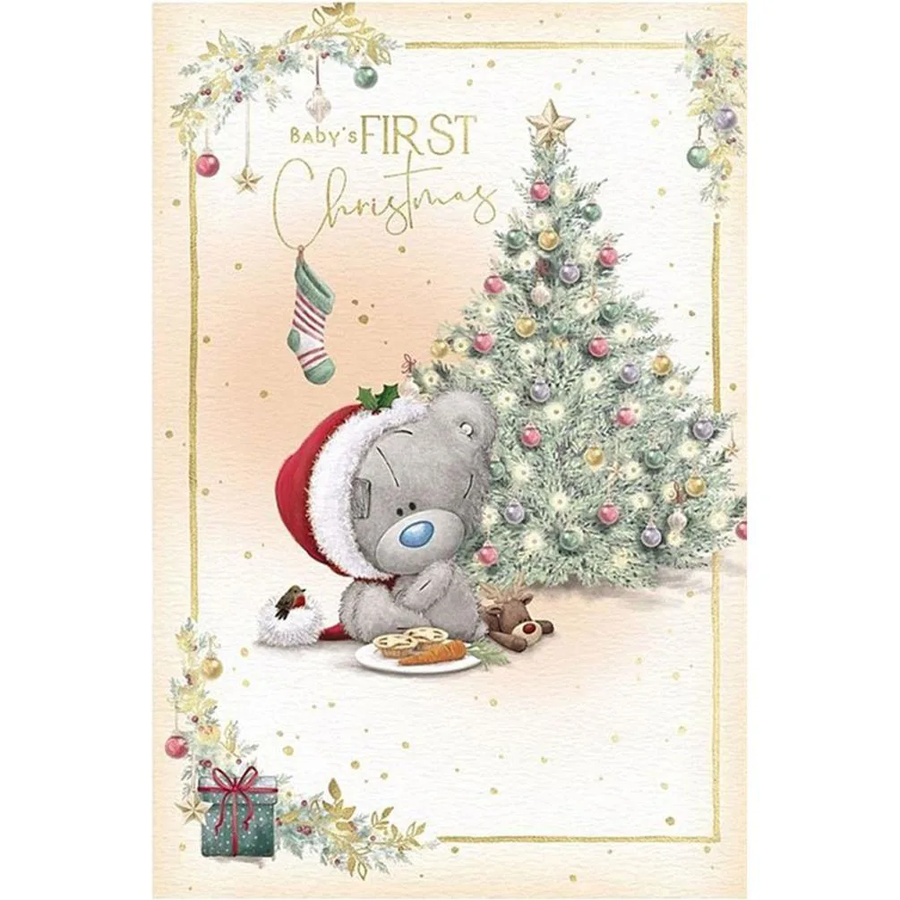 Baby's 1st Christmas Me to You Bear Christmas Card