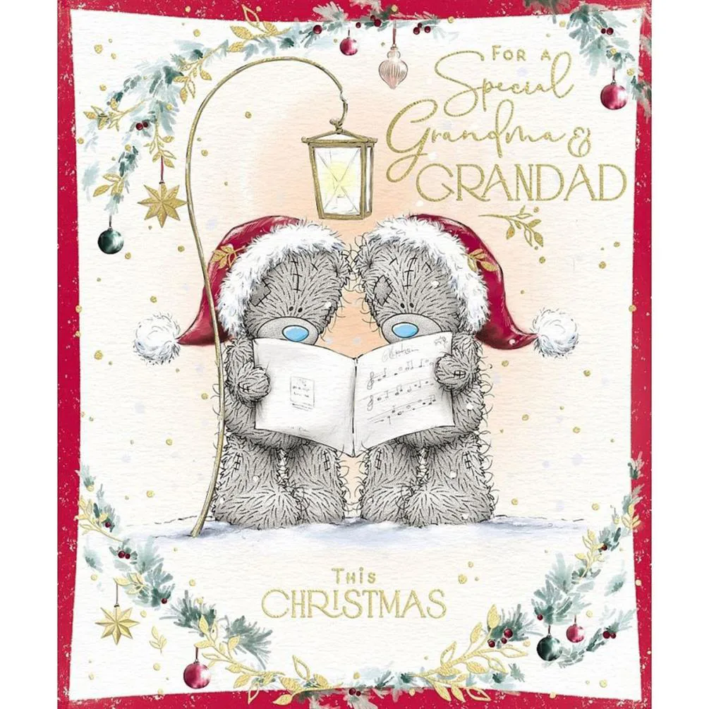 Special Grandma &amp; Grandad Me to You Bear Christmas Card