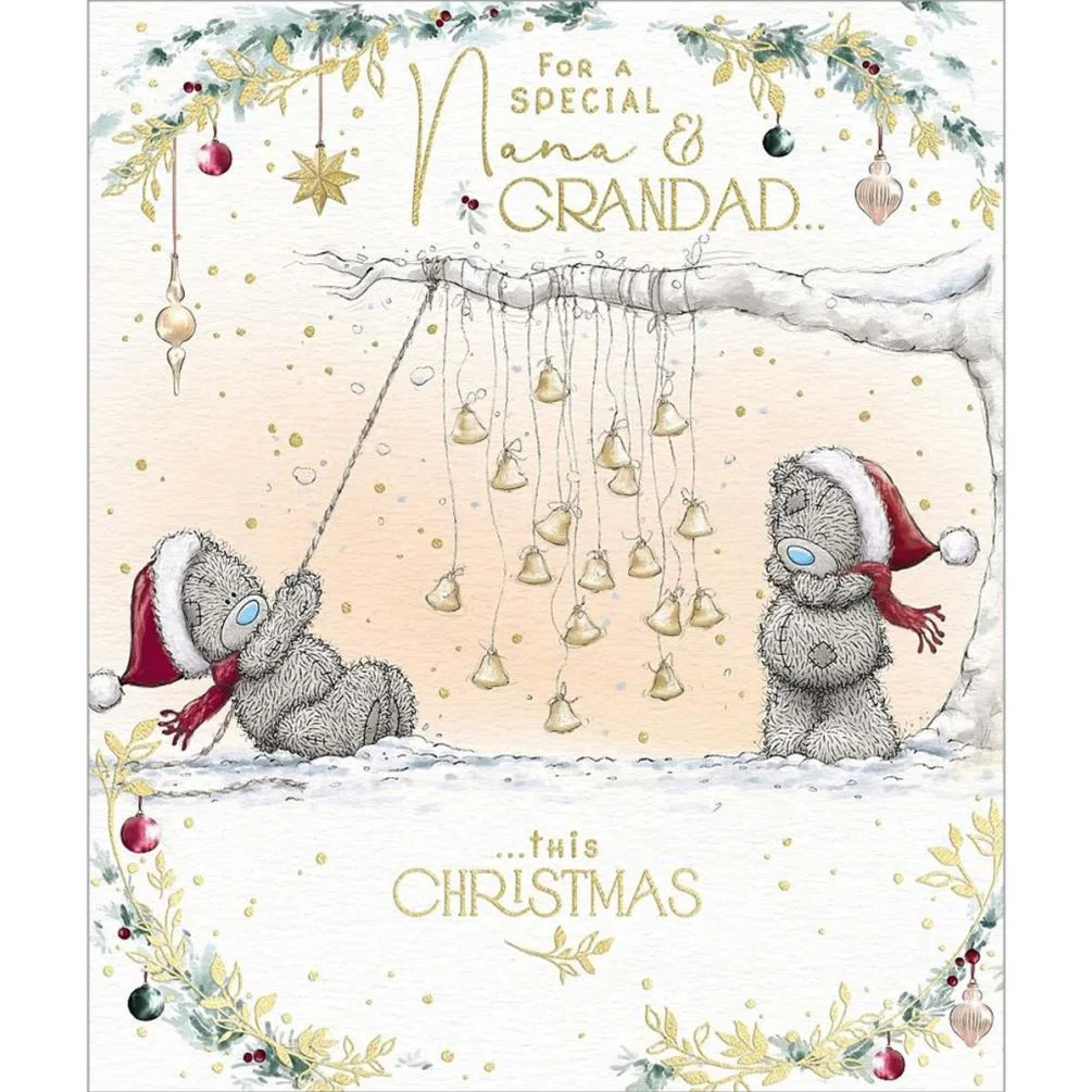 Special Nana &amp; Grandad Me to You Bear Christmas Card