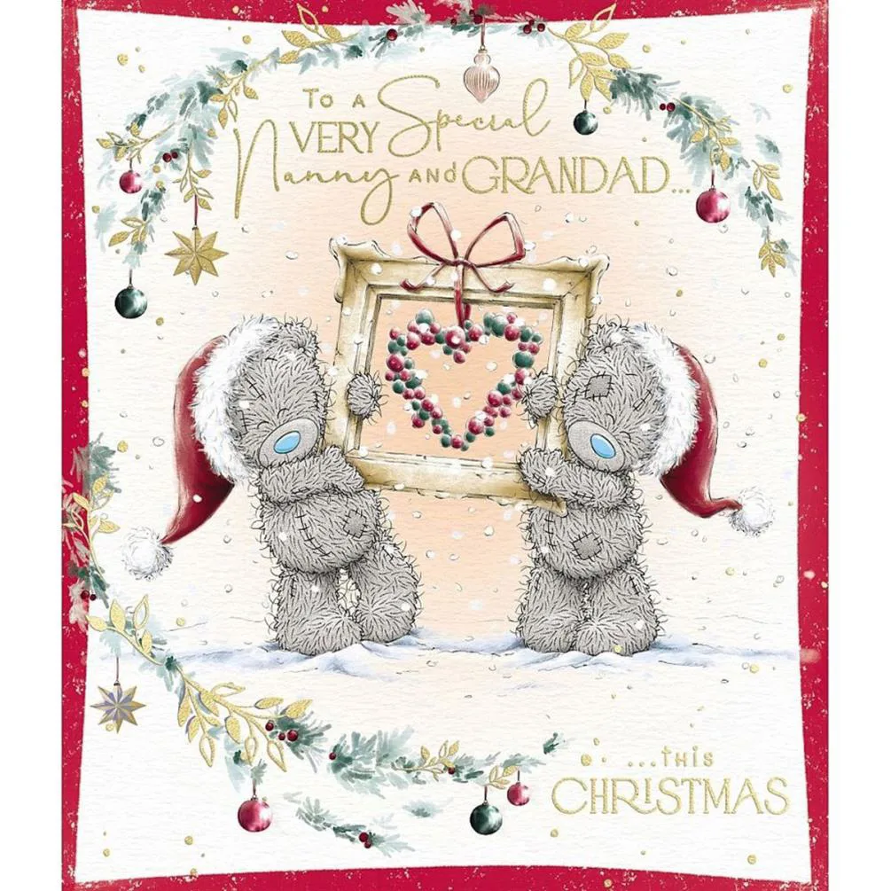 Special Nanny &amp; Grandad Me to You Bear Christmas Card