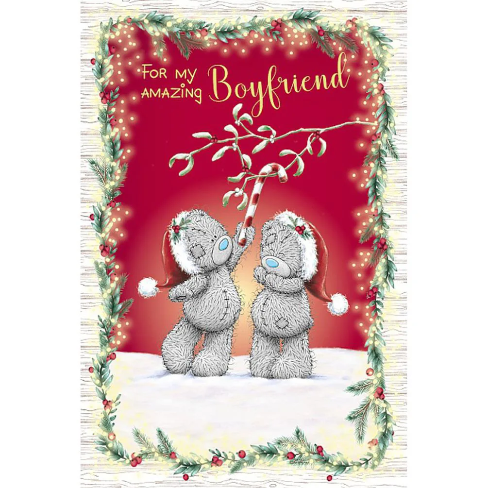Amazing Boyfriend Me to You Bear Christmas Card