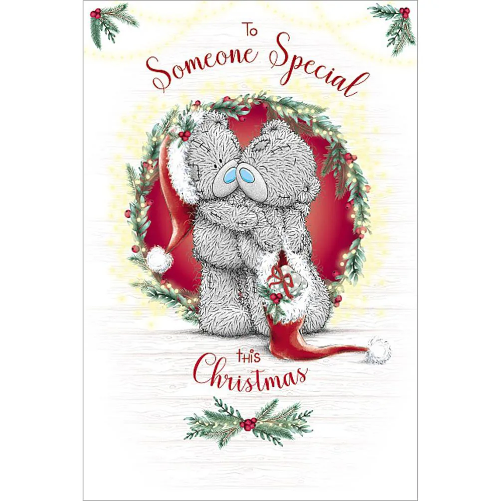 To Someone Special Me to You Bear Christmas Card