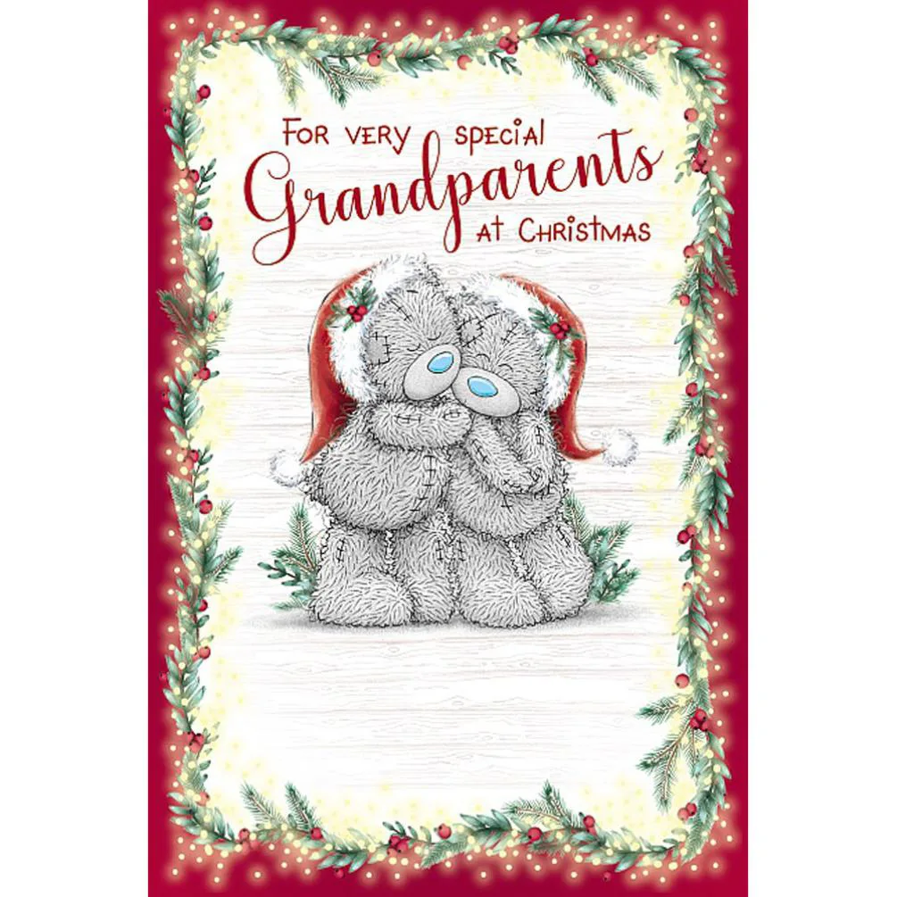 Very Special Grandparents Me to You Bear Christmas Card