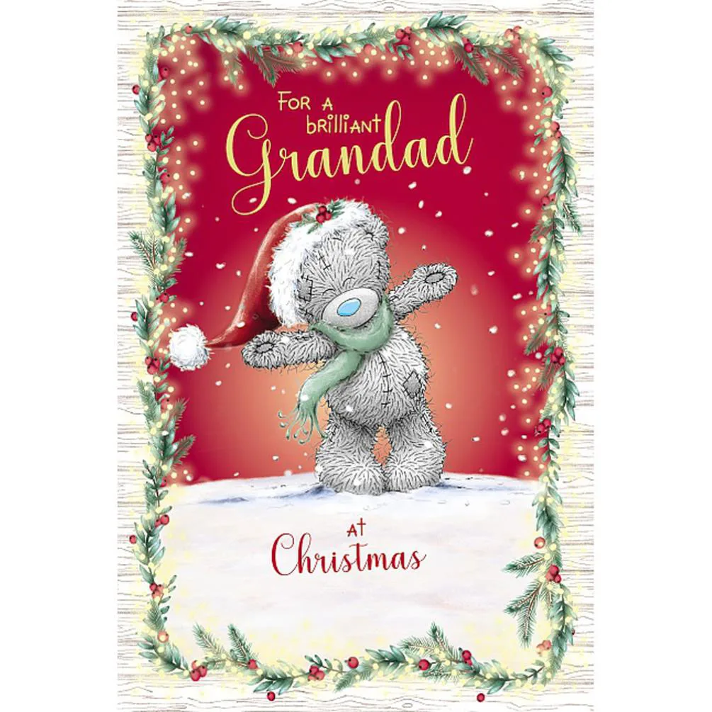 Brilliant Grandad Me to You Bear Christmas Card