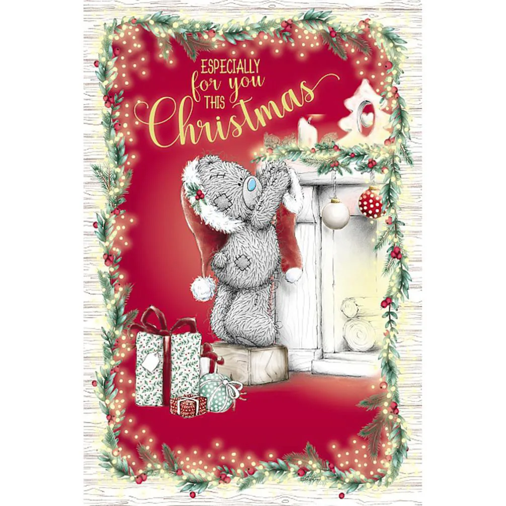 Especially For You Hanging Stocking Me to You Bear Christmas Card