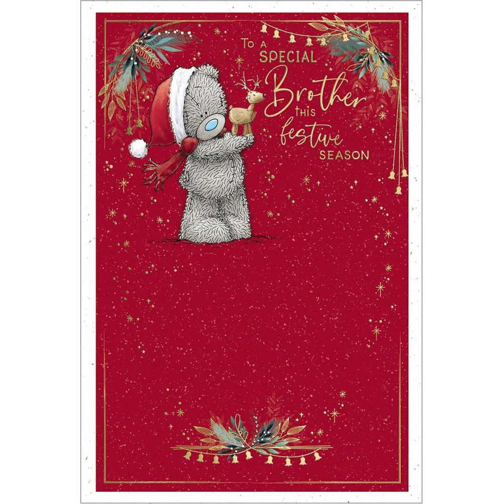Special Brother Me to You Bear Christmas Card