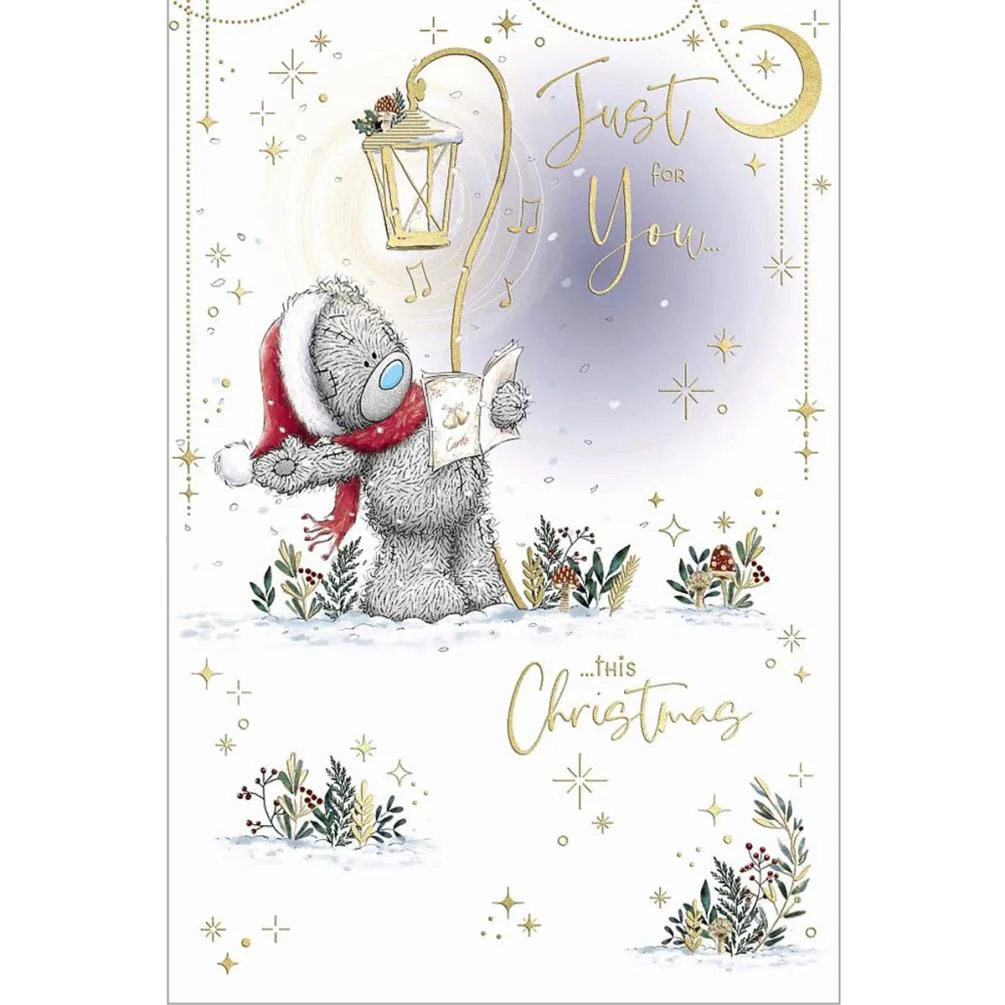 Just for You Me to You Bear Christmas Card
