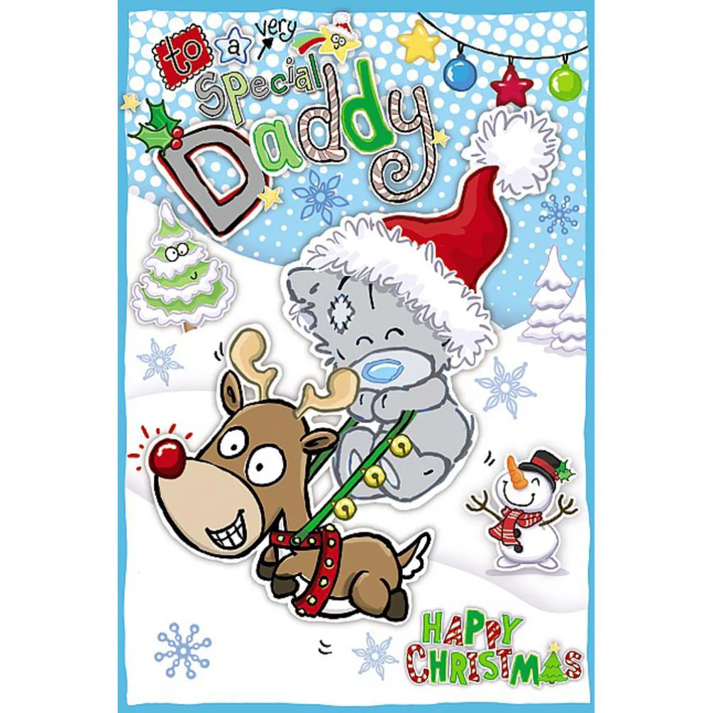 Special Daddy My Dinky Me to You Bear Christmas Card