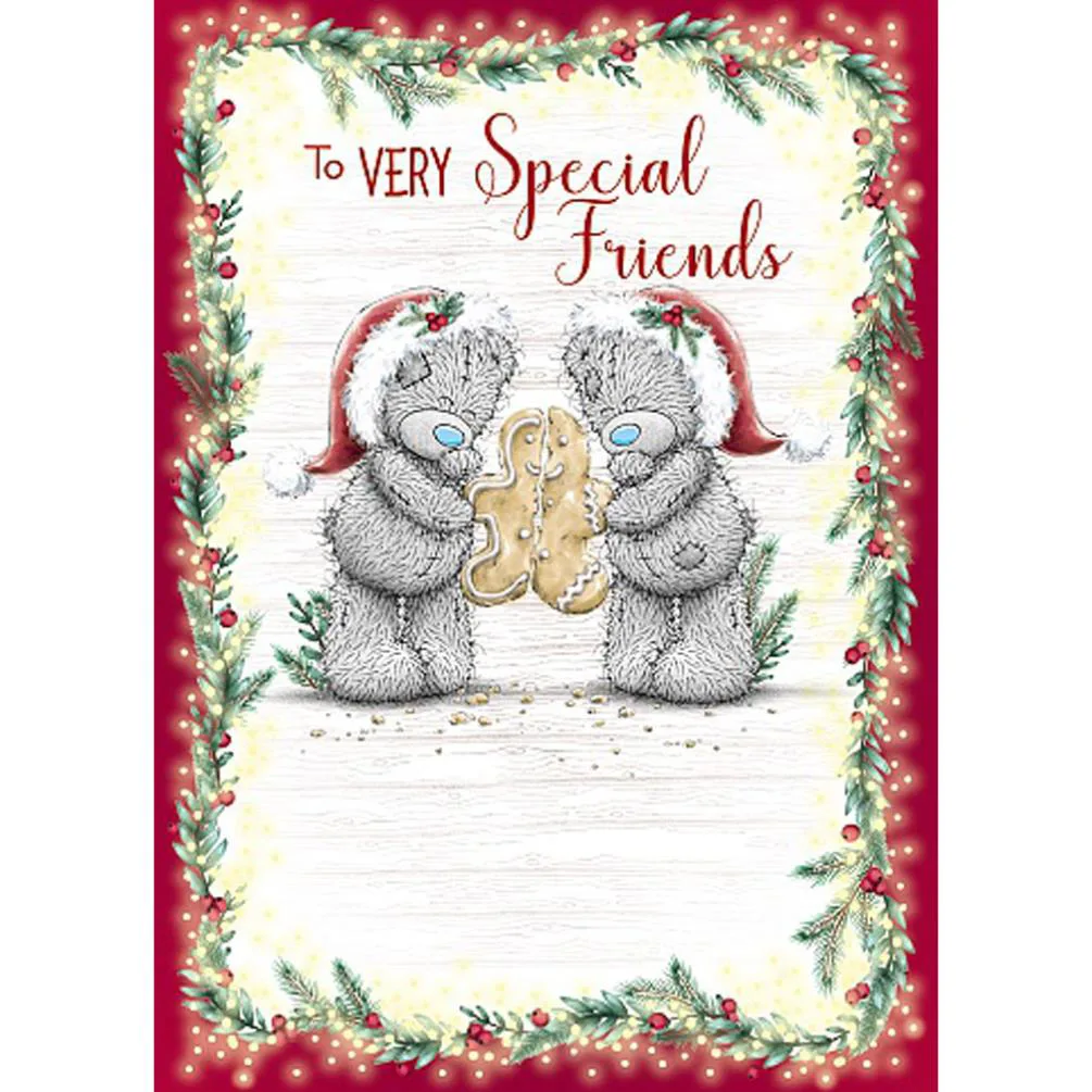 Special Friends Me to You Bear Christmas Card