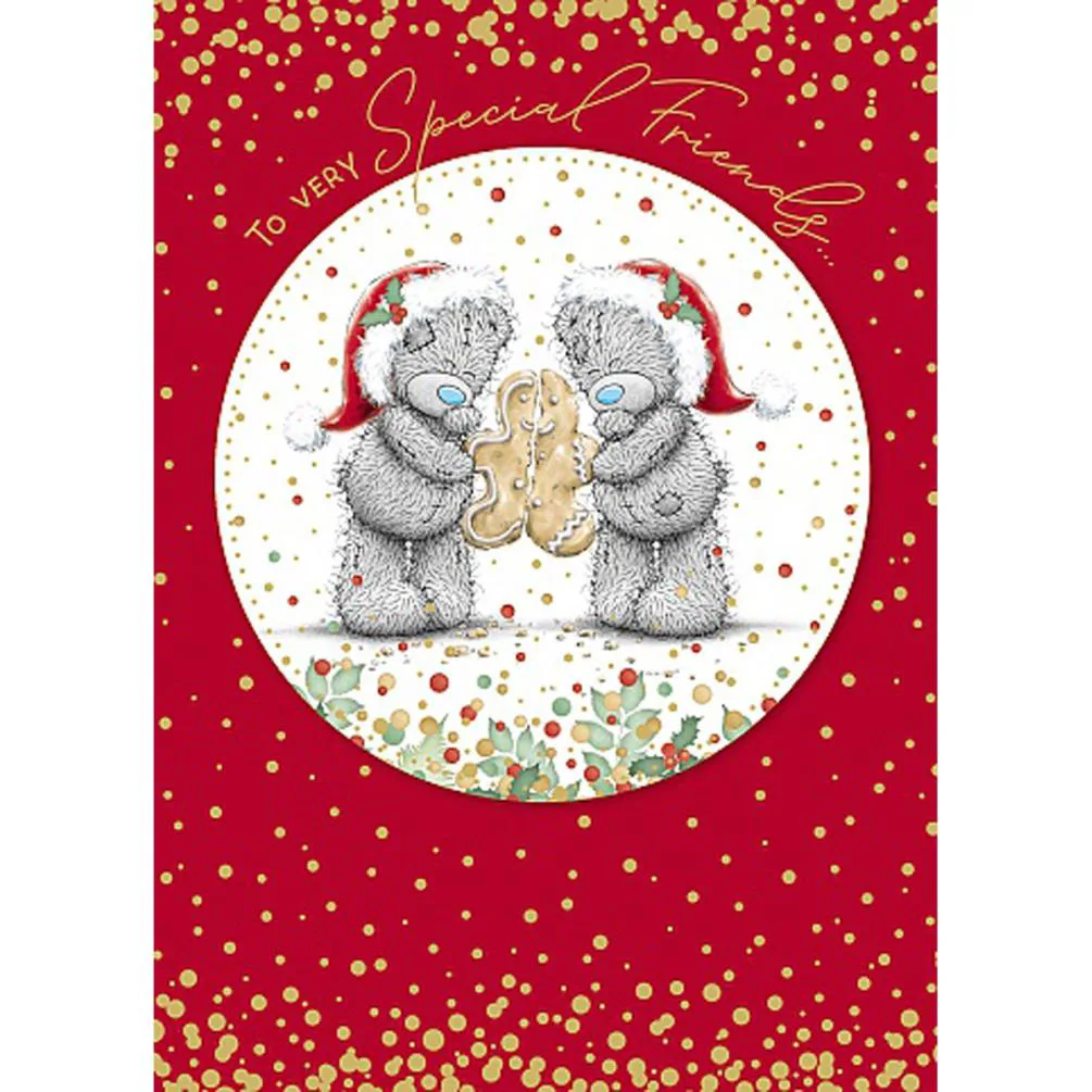 Very Special Friends Me to You Bear Christmas Card
