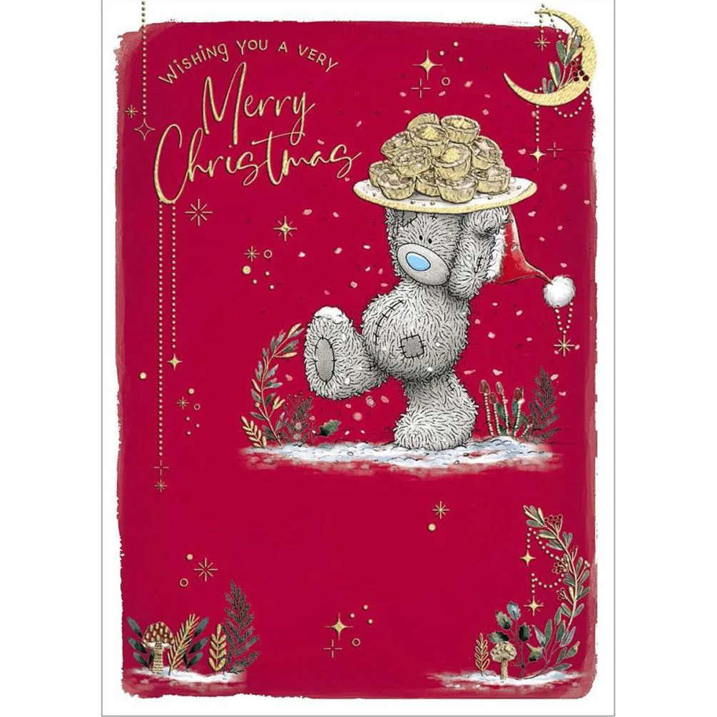 Mince Pies Me to You Bear Christmas Card