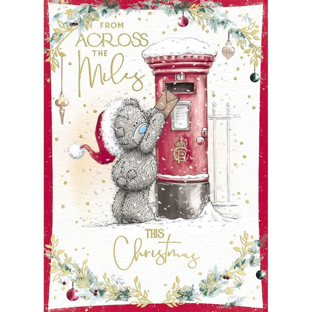 Across The Miles Me to You Bear Christmas Card