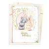 21st Birthday Me to You Bear Boxed  Card