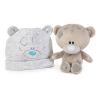Tiny Tatty Teddy Baby Hat & Plush Gift Set