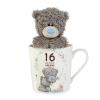 16th Birthday Me to You Bear Mug & Plush Gift Set