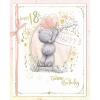 18th Birthday Me to You Bear Birthday Card