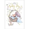 Precious Baby Boy Me to You Bear New Baby Card