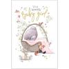 Precious Baby Girl Me to You Bear New Baby Card