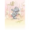 Happy 18th Me to You Bear Birthday Card
