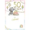 50 & Fabulous Me to You Bear 50th Birthday Card