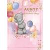 Aunty Me to You Bear Birthday Card