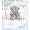 Sending Hugs Me to You Bear Birthday Card