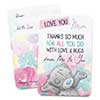 Me to You Bear Message Card Love You Mum 