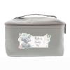 Personalised Me to You Floral Grey Make Up Wash Bag