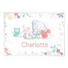 Personalised Tiny Tatty Teddy Woodland Animal Placemat
