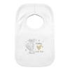 Personalised Tiny Tatty Teddy I Heart Baby Bib