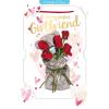 3D Holographic Keepsake Girlfriend Me to You Valentine's Day Card