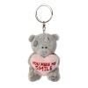 3" You Make Me Smile Me to You Bear Keyring